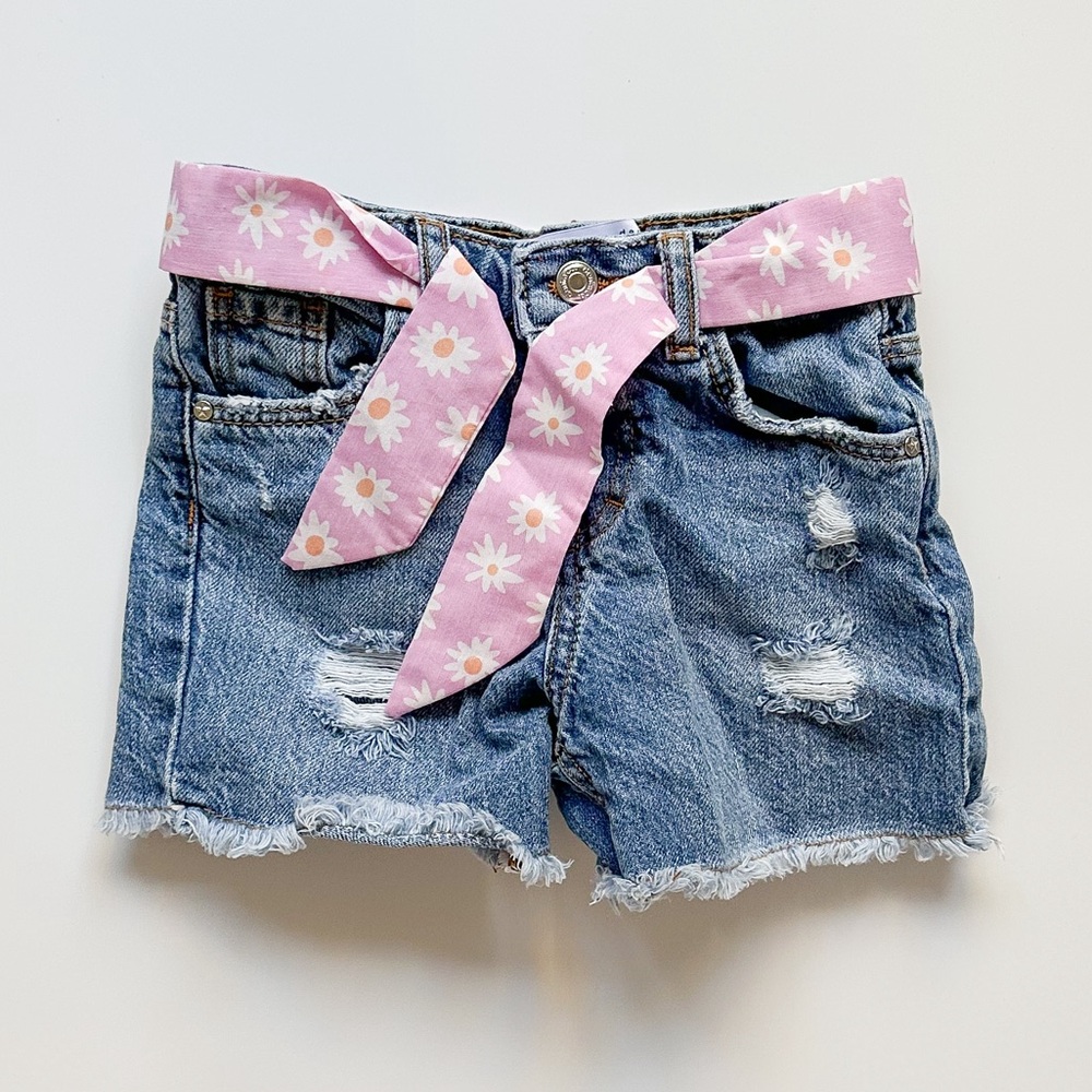 Denim co shorts (3-4yo)